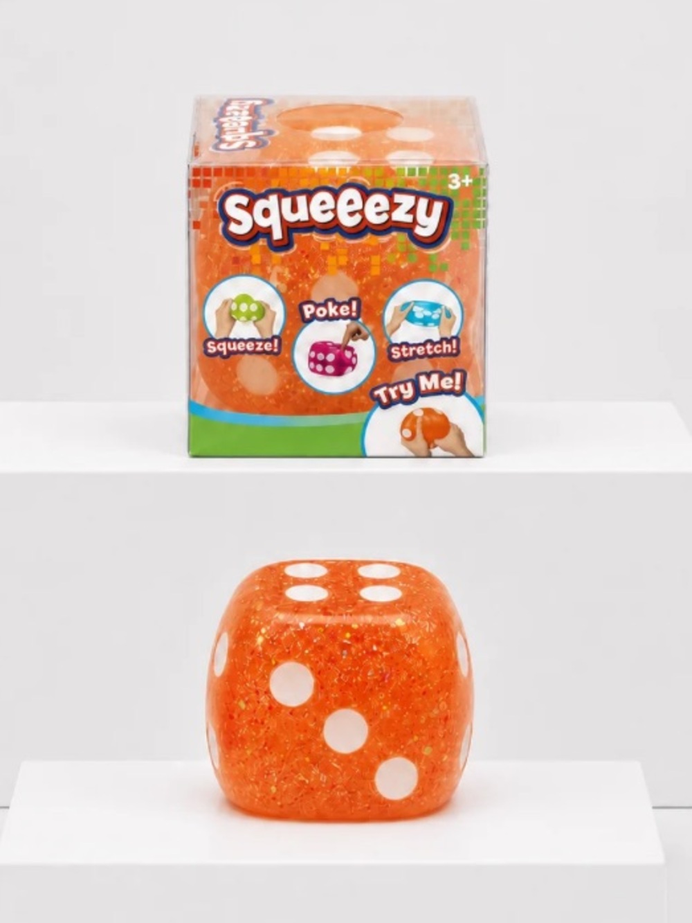 Squeeezy Green Dice 🎲
